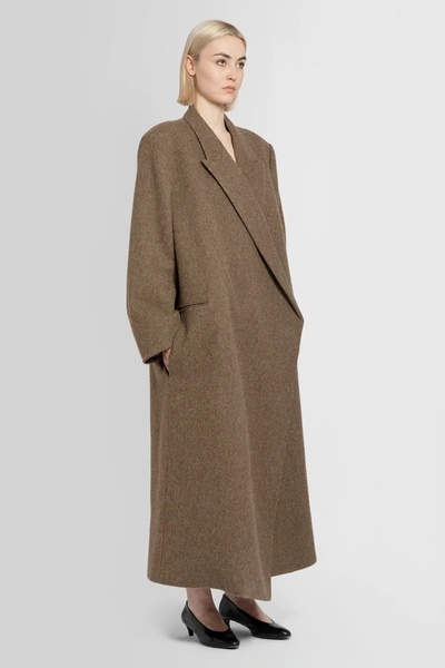 Shop The Row Woman Brown Coats