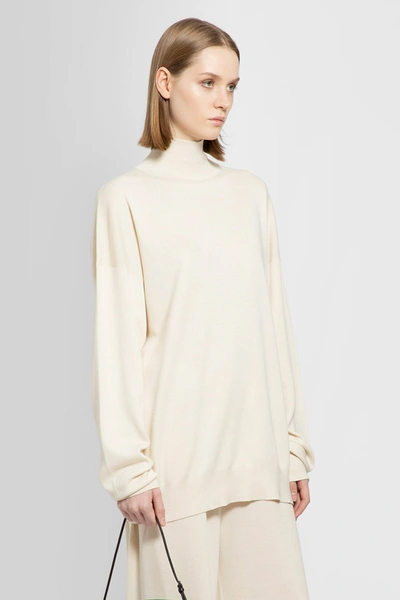 Shop The Row Woman Off-white Sweatshirts