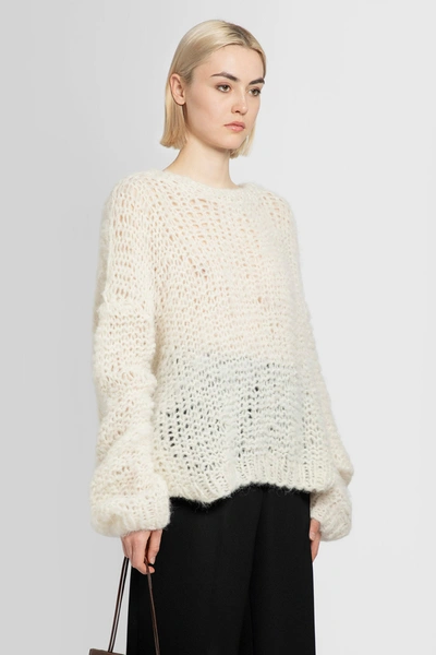 Shop The Row Woman Off-white Knitwear