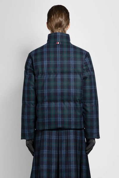 Shop Thom Browne Man Blue Jackets