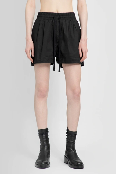 Shop Thom Krom Woman Black Shorts