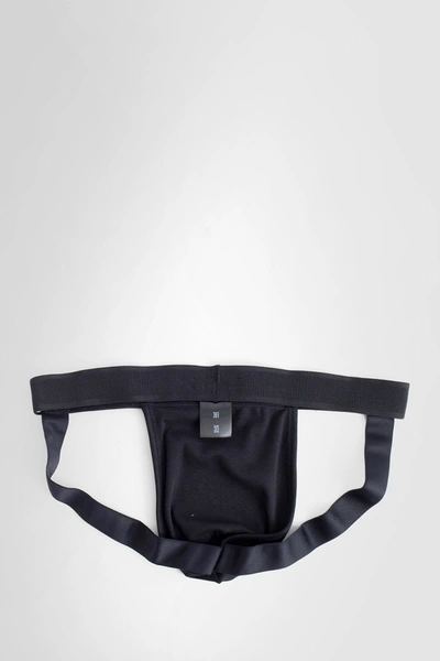 Tom Ford Waistband Stretch Sheer Fabric Briefs In Black