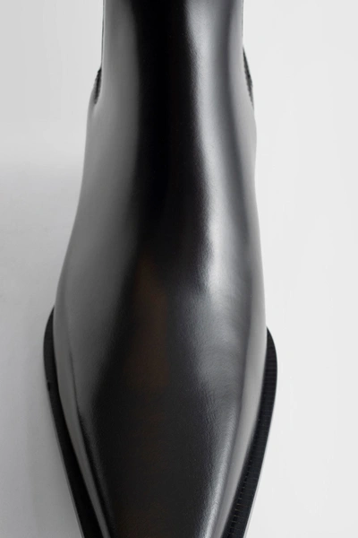 Totême Toteme Woman Ankle Boots Black Size 11 Leather