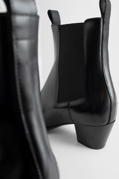 Totême Toteme Woman Ankle Boots Black Size 11 Leather