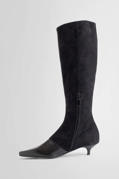 Shop Totême Woman Black Boots