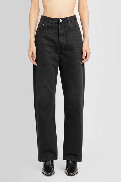 Totême Woman Black Jeans In Black