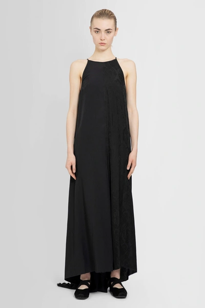 Shop Uma Wang Woman Black Dresses