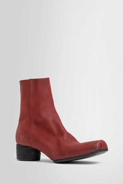 Shop Uma Wang Woman Red Boots