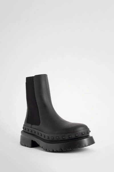 Shop Valentino Man Black Boots