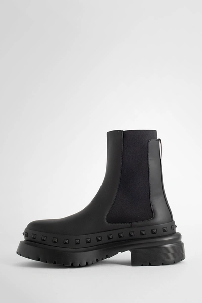 Shop Valentino Man Black Boots