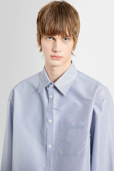 Shop Valentino Man Blue Shirts