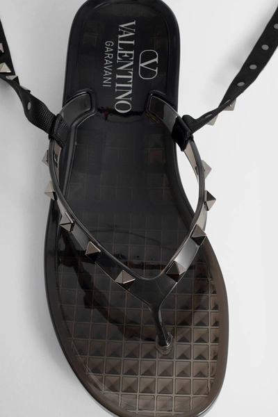 Shop Valentino Woman Black Sandals