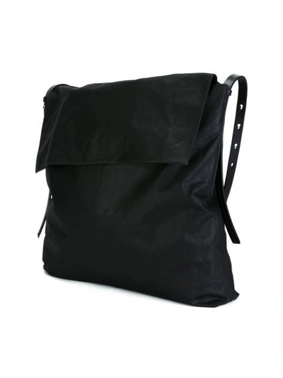 Shop Rick Owens Oversized Shoulder Bag