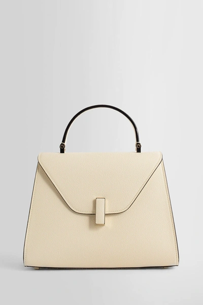 Valextra Woman White Top Handle Bags In White