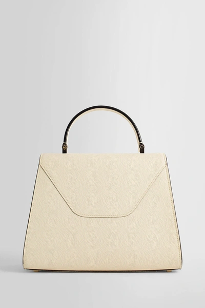 Valextra Woman White Top Handle Bags In White