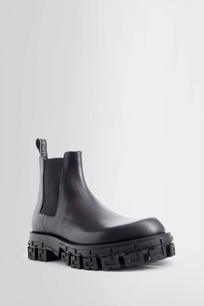 Shop Versace Man Black Boots