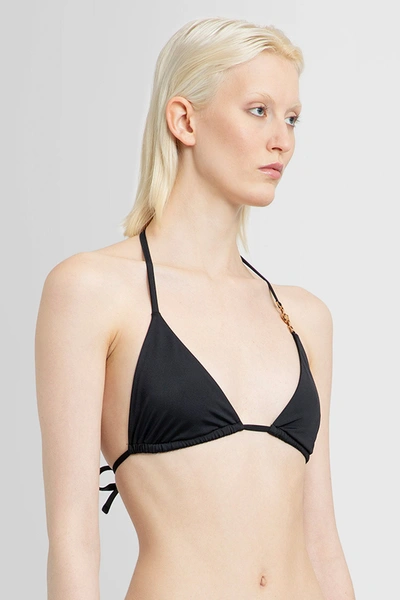 Shop Versace Woman Black Swimwear