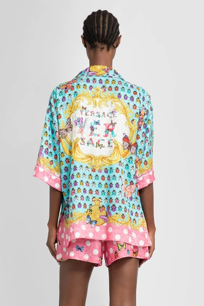 Shop Versace Woman Multicolor Shirts