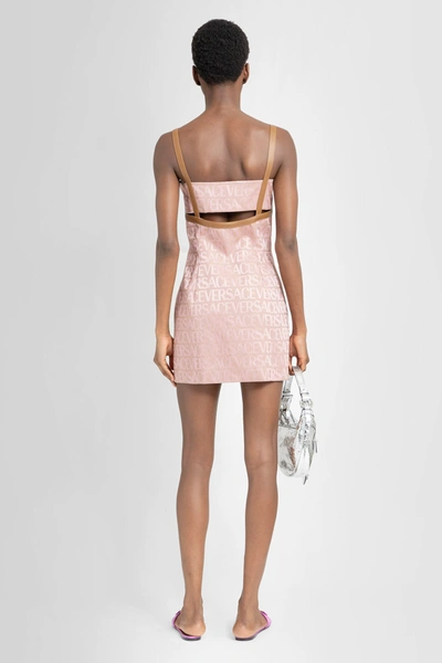 Shop Versace Woman Pink Dresses