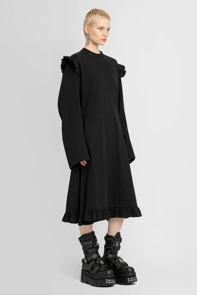 Shop Vetements Woman Black Dresses