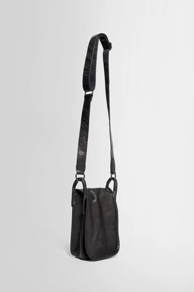 Shop Yohji Yamamoto Man Black Shoulder Bags