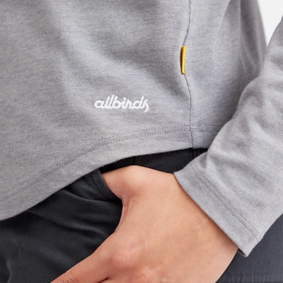 Allbirds Women's Soft Merino Long Sleeve Tee In Medium Grey