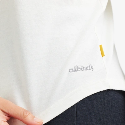 Allbirds Women's Soft Merino Long Sleeve Tee In White