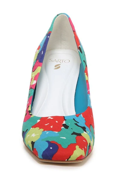 Shop Sarto By Franco Sarto Aela Flexa Comfort Pump In Floral Multi