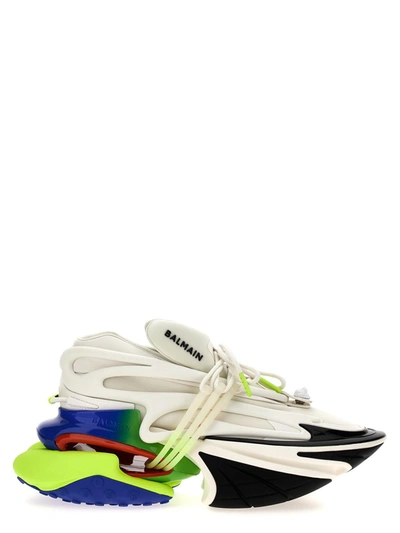 Shop Balmain 'unicorn' Sneakers In Multicolor