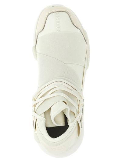 Shop Y-3 'qasa' Sneakers In White