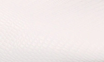 J. Reneé Olivienne Snakeskin Embossed Pump In White
