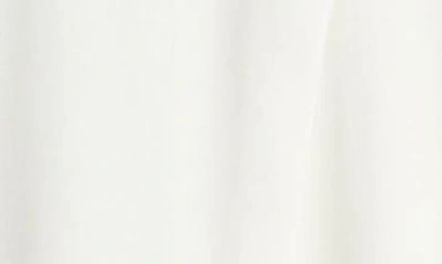 Shop Hugo Boss Bielli Silk Cap Sleeve Top In Soft Cream