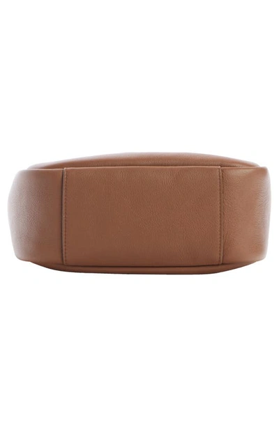 Saint Laurent Le 5 A 7 Ysl Small Hobo In Smooth Supple Leather In Fox
