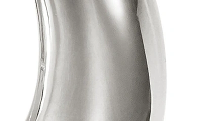 John Hardy Small Surf J Hoop Earrings In Silver