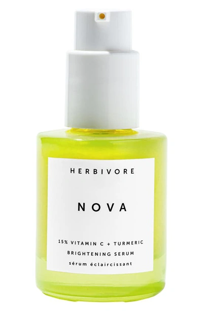 Shop Herbivore Botanicals Nova 15% Vitamin C + Turmeric Brightening Serum, 1 oz