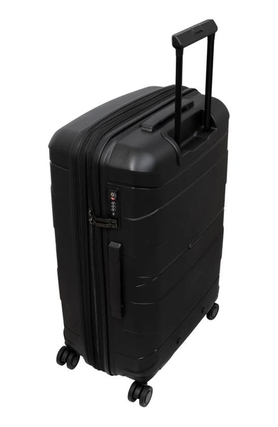 Shop It Luggage Momentous 26" Hardside Spinner Suitcase In Black