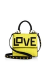 LES PETITS JOUEURS Snakeskin Love Satchel