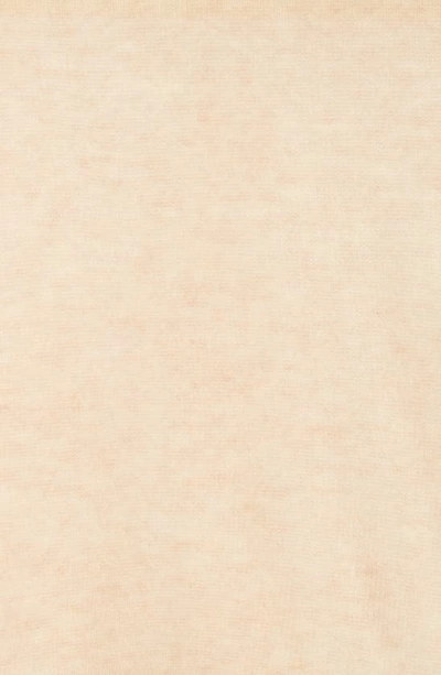 La Fiorentina Fringe Wool & Cashmere Blend Scarf In Beige