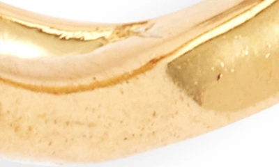 Monica Vinader Riva Cross Diamond Huggie Hoop Earrings In 18ct Gold Vermeil/st Silver