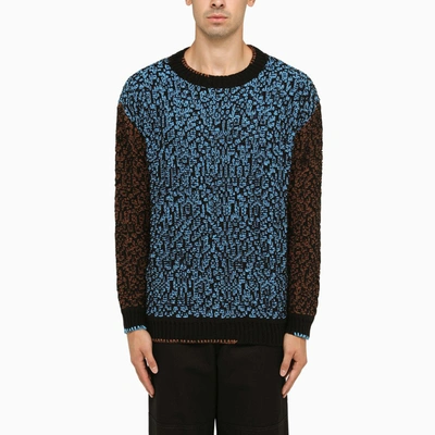 Shop Andersson Bell | Multicoloured Cotton Crew-neck Jumper In Multicolor