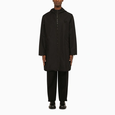 Shop Burberry | Lightweight Black Nylon Coat