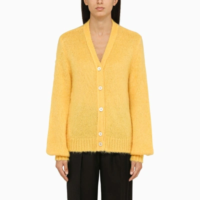 Shop Marni | Yellow Knitted Cardigan