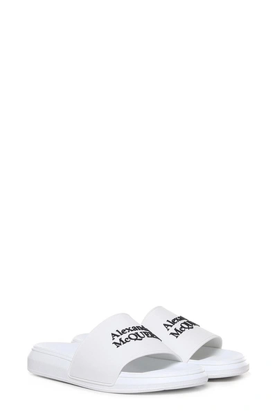 Shop Alexander Mcqueen Sandal In White