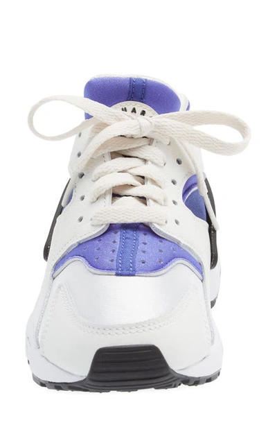 Shop Nike Air Huarache Sneaker In White/ Black/ Lapis/ Blue
