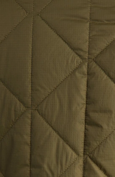 Shop Ugg Amelia Water Resistant Reversible Faux Fur Jacket In Burnt Olive