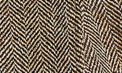Shop Polo Ralph Lauren Linen, Silk & Wool Herringbone Sport Coat In Brown/ Cream Herringbone