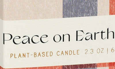 Illume ® Peace On Earth Balsam & Cedar Votive Candle In Peach On Earth Green 2.3oz
