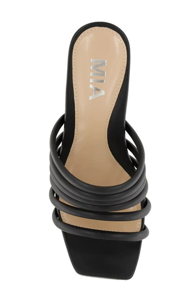 Shop Mia Elea Platform Sandal In Black