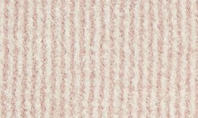 Shop Barefoot Dreams Cozychic™ Microstripe Blanket In Dusty Mauve-cream