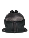 BOTTEGA VENETA Woven Flap Backpack